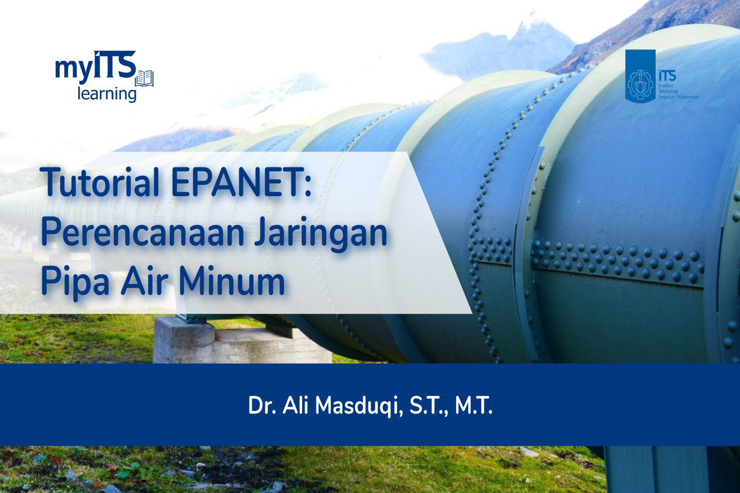 Tutorial EPANET: Perencanaan Jaringan Pipa Air Minum
