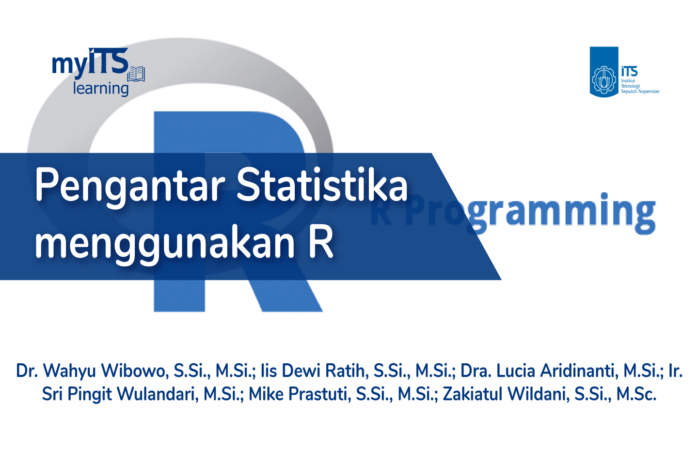 Pengantar Statistika menggunakan R