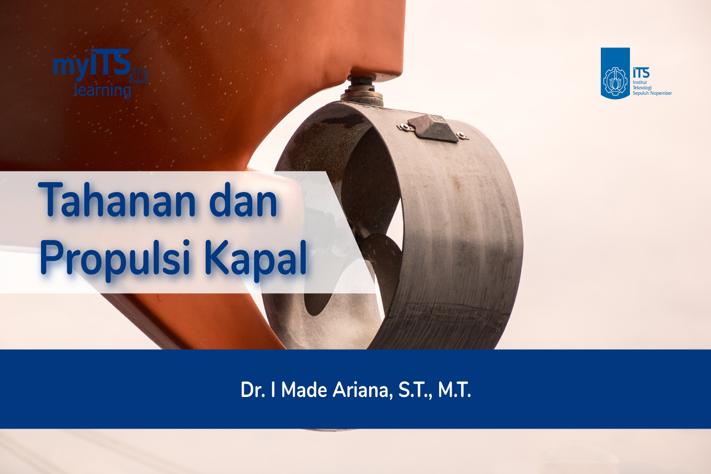 Tahanan dan Propulsi Kapal